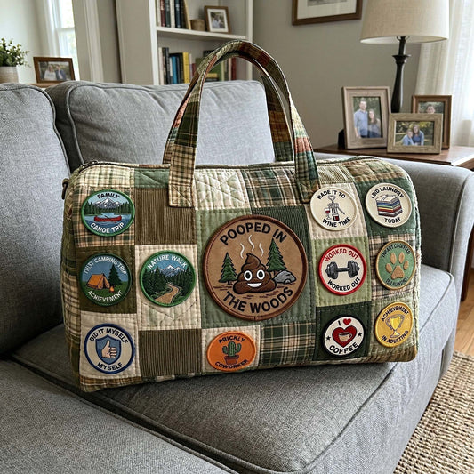 Merit Emblems Quilted Duffle Bag GFTOTP18191