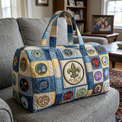 Merit Emblems Quilted Duffle Bag GFTOTP18192