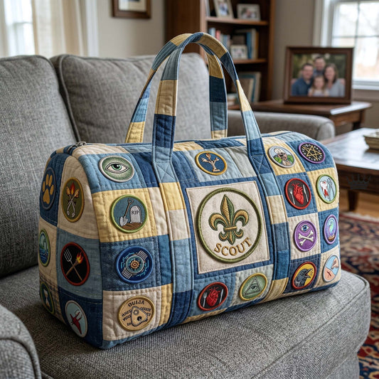 Merit Emblems Quilted Duffle Bag GFTOTP18192