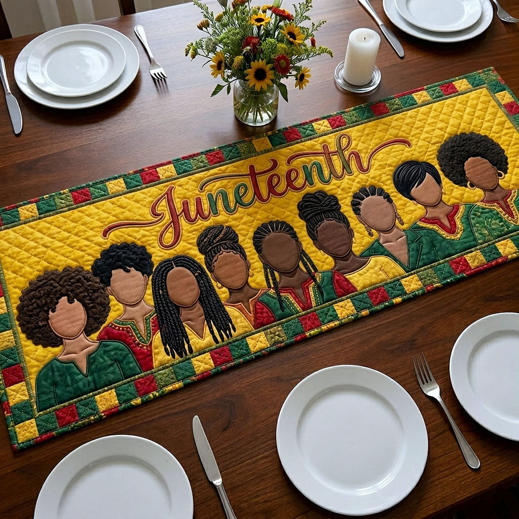 Melanin Legacy Quilted Table Runner GFTOTP18239