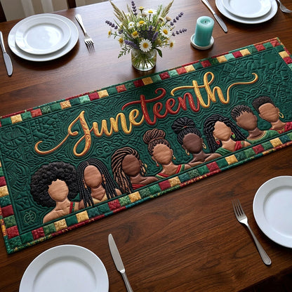 Melanin Legacy Quilted Table Runner GFTOTP18240