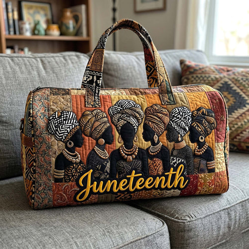 Melanin Legacy Quilted Duffle Bag GFTOTP18316