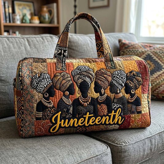 Melanin Legacy Quilted Duffle Bag GFTOTP18316