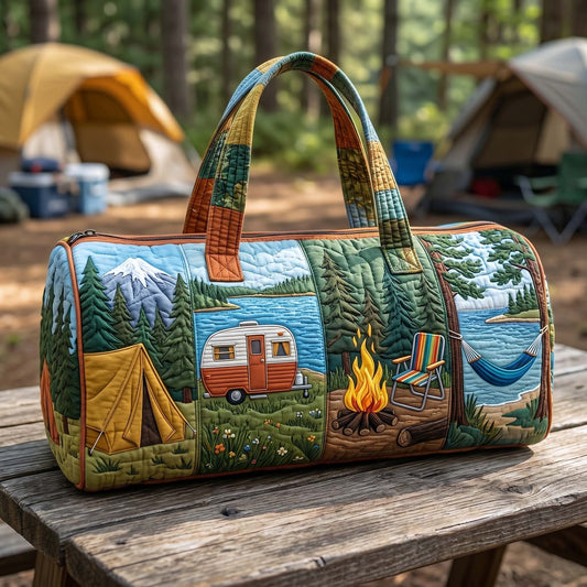 Camping Life Quilted Duffle Bag GFTOTP18361