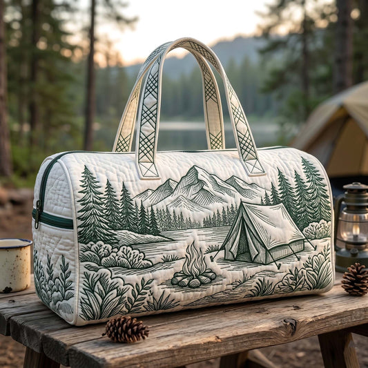 Camping Life Quilted Duffle Bag GFTOTP18365
