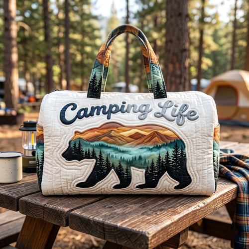 Camping Life Quilted Duffle Bag GFTOTP18366