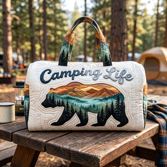 Camping Life Quilted Duffle Bag GFTOTP18366