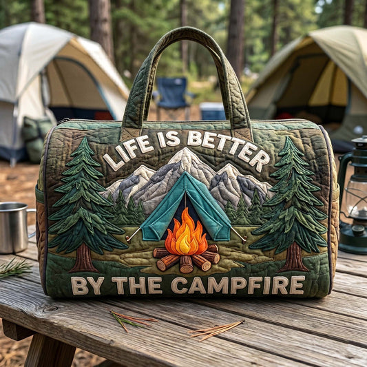 Camping Life Quilted Duffle Bag GFTOTP18367