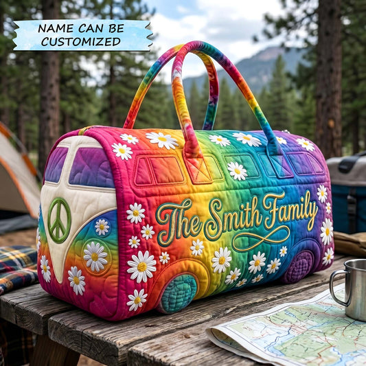 Hippie Journey Quilted Duffle Bag QTCUZ GFTOTP18372