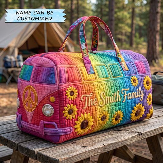 Hippie Journey Quilted Duffle Bag QTCUZ GFTOTP18373