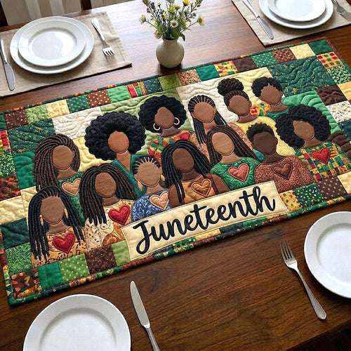 Melanin Legacy Quilted Table Runner GFTOTP18392