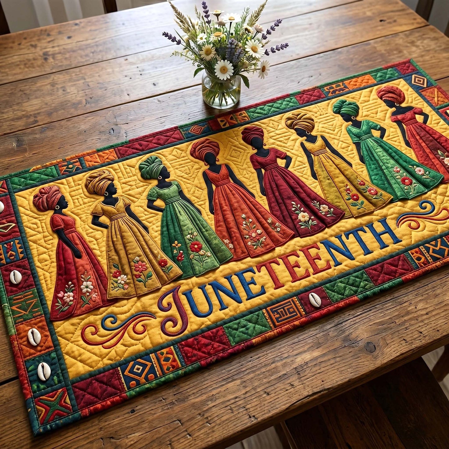 Melanin Legacy Quilted Table Runner GFTOTP18398