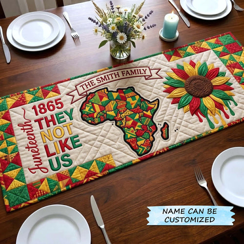 Melanin Legacy Quilted Table Runner QTCUZ GFTOTP18403