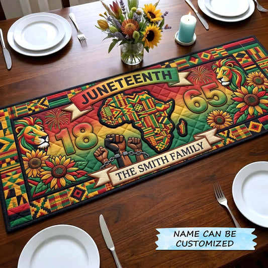 Melanin Legacy Quilted Table Runner QTCUZ GFTOTP18404