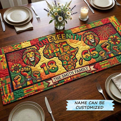 Melanin Legacy Quilted Table Runner QTCUZ GFTOTP18406