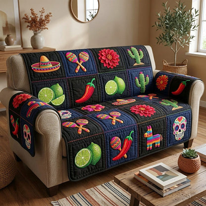 Viva Fiesta Quilted Sofa Cover GFTOTP18420