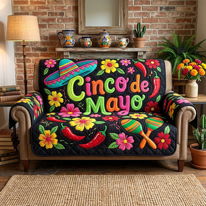 Viva Fiesta Quilted Sofa Cover GFTOTP18424