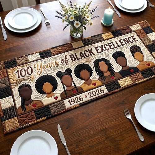 Melanin Legacy Quilted Table Runner GFTOTP18459