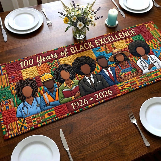 Melanin Legacy Quilted Table Runner GFTOTP18461