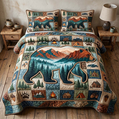Camp Escape 3-Piece Quilted Bedding Set GFTOTP18535