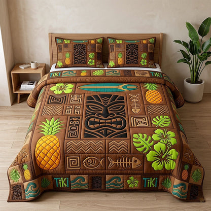 Aloha Breeze 3-Piece Quilted Bedding Set GFTOTP18561