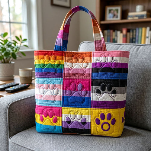 Rainbow Pride Quilted Tote Bag GFTOTP18566