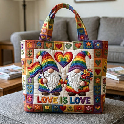 Rainbow Pride Quilted Tote Bag GFTOTP18569