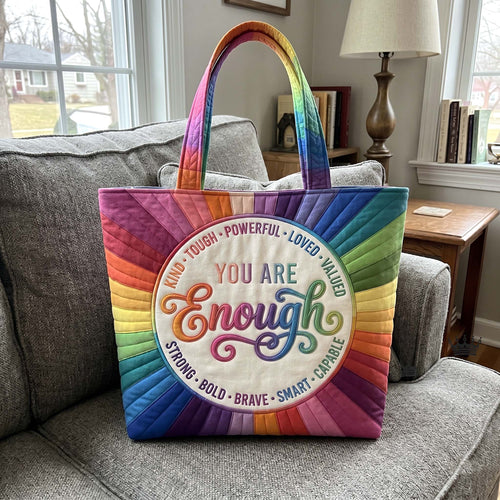 Rainbow Pride Quilted Tote Bag GFTOTP18570
