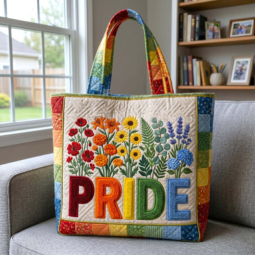 Rainbow Pride Quilted Tote Bag GFTOTP18575