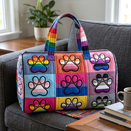 Rainbow Pride Quilted Duffle Bag GFTOTP18579