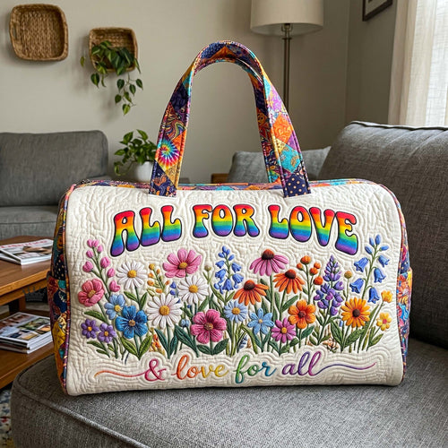 Rainbow Pride Quilted Duffle Bag GFTOTP18581