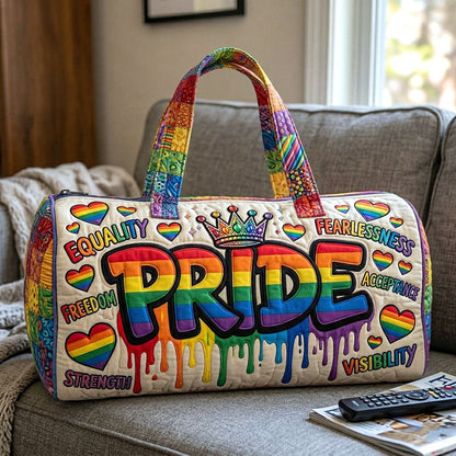Rainbow Pride Quilted Duffle Bag GFTOTP18582