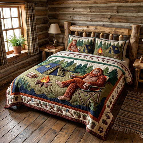 Mystic Sasquatch 3-Piece Quilted Bedding Set GFTOTP18627