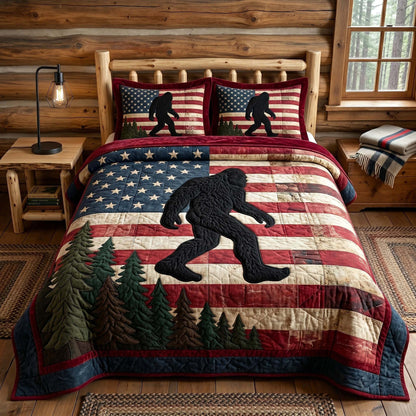 Mystic Sasquatch 3-Piece Quilted Bedding Set GFTOTP18631