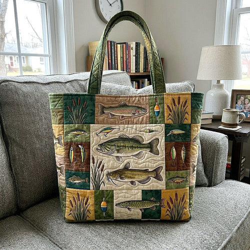 Reel Life Quilted Tote Bag GFTOTP18686