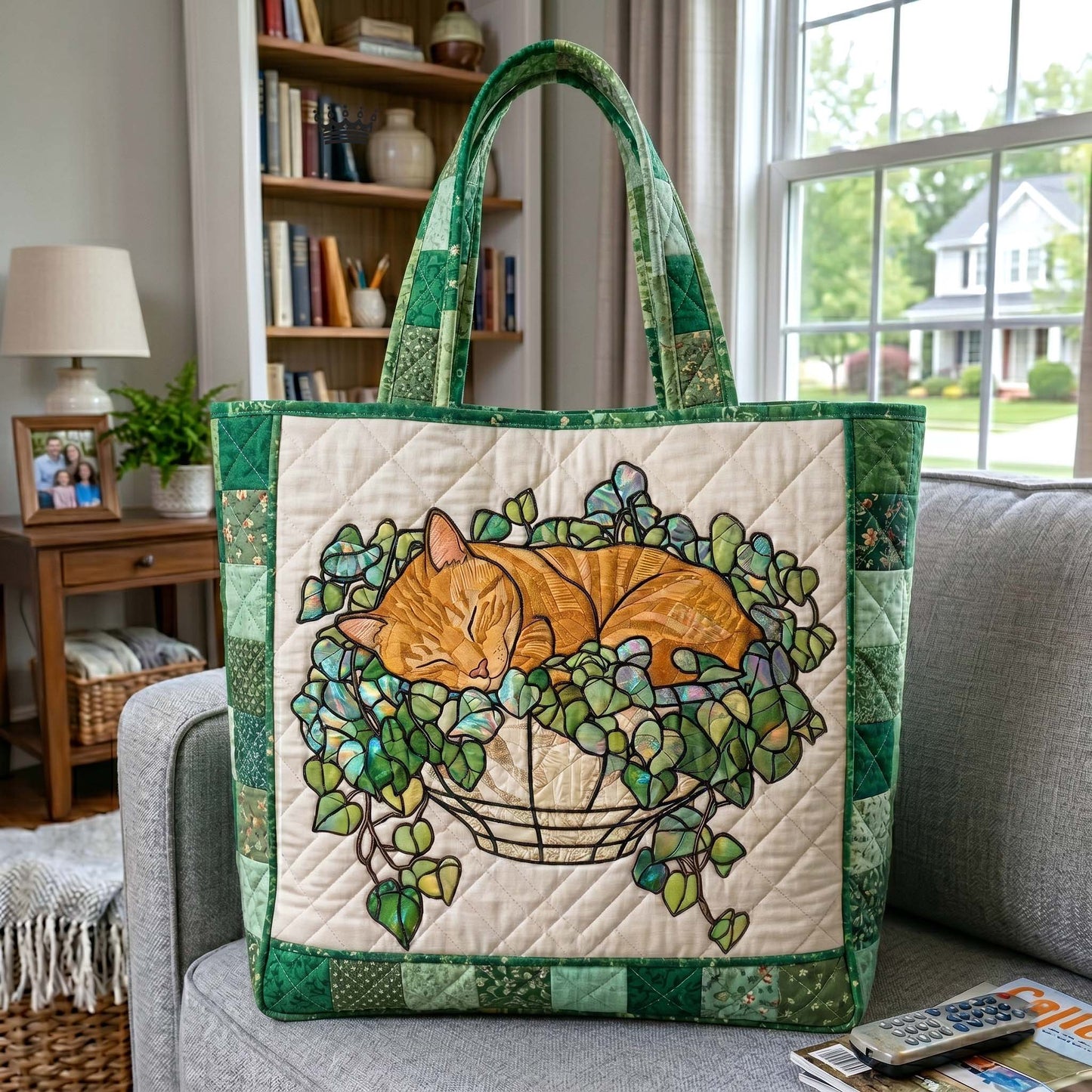 Sweet Kitty Quilted Tote Bag GFTOTP18698