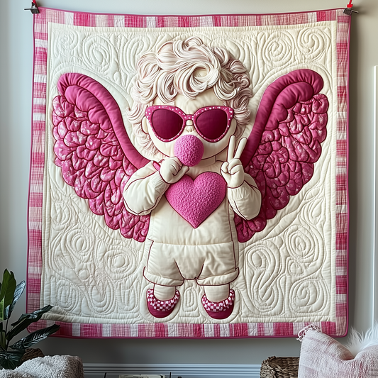 Eternal Love Cupid Quilted Blanket GFTOTP1871