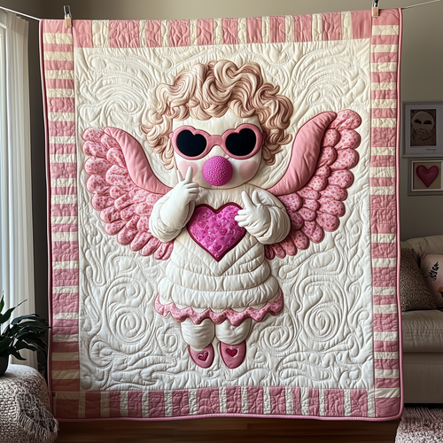 Eternal Love Cupid Quilted Blanket GFTOTP1873