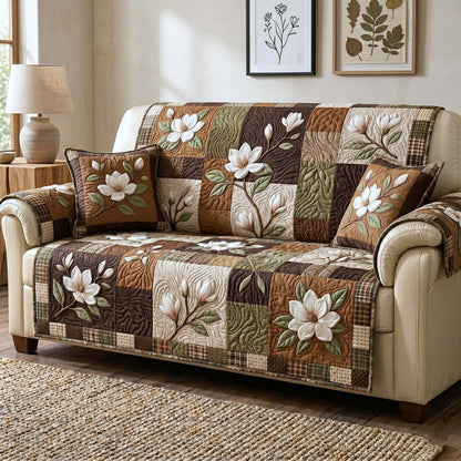 Magnolia Grace Quilted Sofa Cover GFTOTP18740