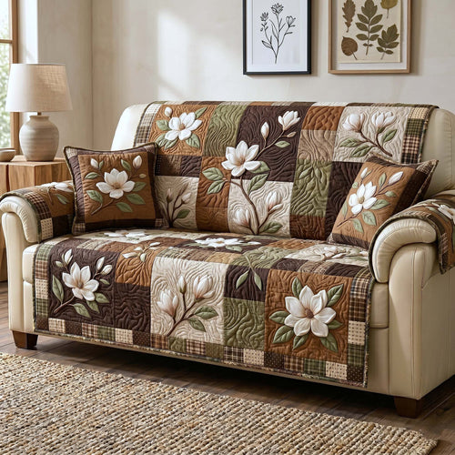 Magnolia Grace Quilted Sofa Cover GFTOTP18740