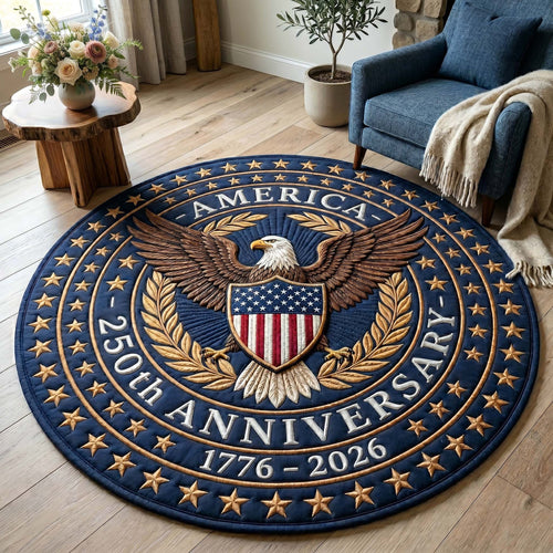Heritage Patch Quilted Round Mat GFTOTP18746