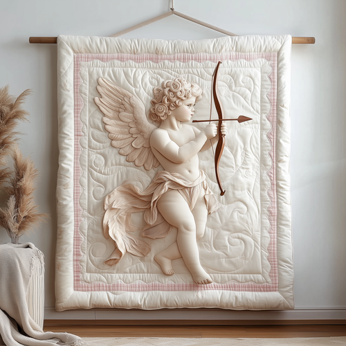 Eternal Love Cupid Quilted Blanket GFTOTP1875