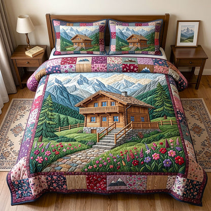 Cabin Retreat 3-Piece Quilted Bedding Set GFTOTP18760
