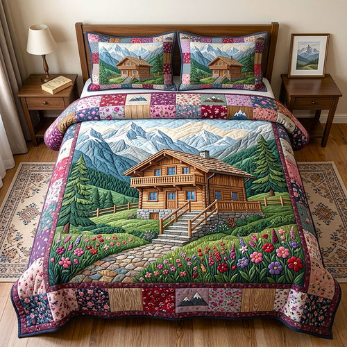 Cabin Retreat 3-Piece Quilted Bedding Set GFTOTP18760