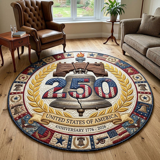 Heritage Patch Quilted Round Mat GFTOTP18773