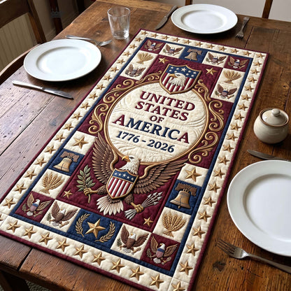 Heritage Patch Quilted Table Runner GFTOTP18803