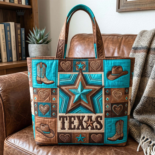 Texas Pride Quilted Tote Bag GFTOTP18854
