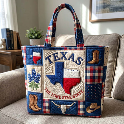 Texas Pride Quilted Tote Bag GFTOTP18856