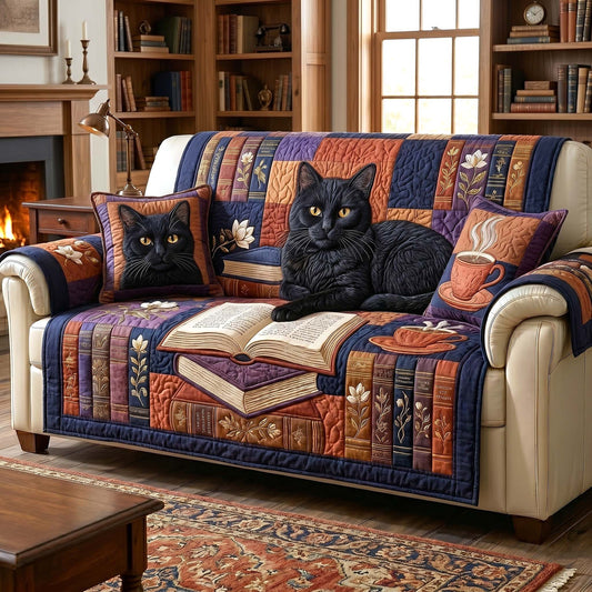 Reading Nook Quilted Sofa Cover GFTOTP18871