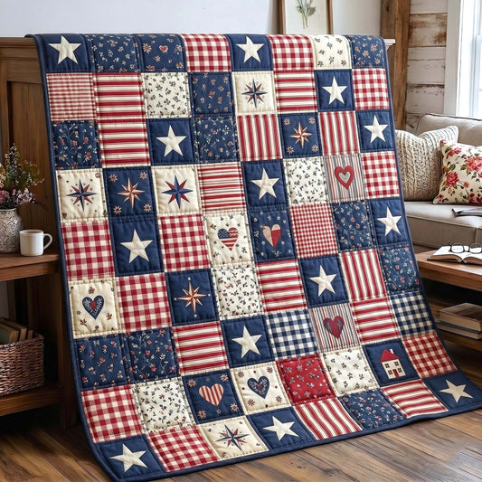 Heritage Patch Quilted Blanket GFTOTP18893